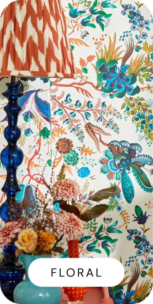 Floral Wallpaper Design by Harlequin